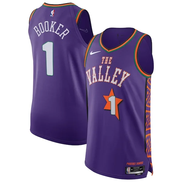 Devin Booker Phoenix Suns Nike Commémoratif 2024/25 Authentic Player Jersey City Edition Purple