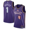 Devin Booker Phoenix Suns Nike Unisex 2024/25 Swingman Unique Player Jersey City Edition Purple