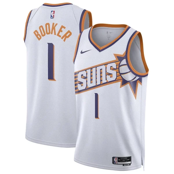 Devin Booker Luxueux Phoenix Suns Nike Unisex Swingman Jersey Association Edition White