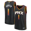 Devin Booker Phoenix Unique Suns Fast Break Replica Player Jersey Statement Edition Black
