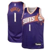Devin Booker Phoenix Suns Nike Youth Swingman Jersey Icon Edition Premium Purple