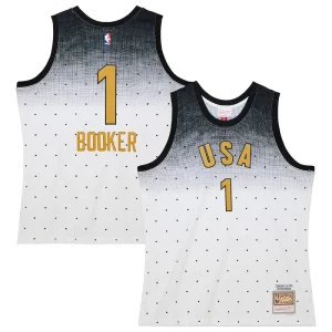 Devin Booker Team USA 2016 Hardwood Classics Rising Stars Swingman Jersey Incontournable White
