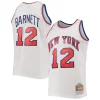 Dick Barnett New York Knicks 1969/70 Refiné Hardwood Classics Swingman Jersey White