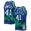 Dirk Nowitzki Dallas Mavericks Hardwood Collectible Classics 1998/99 Hyper Hoops Swingman Jersey Blue