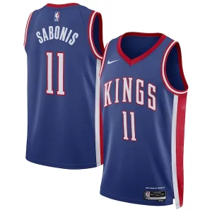 Domantas Sabonis Sacramento Kings Nike Unisex 2024/25 Swingman Authentique Player Jersey City Edition Blue