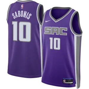 Domantas Sabonis Sacramento Kings Nike Unisex Superbe Swingman Jersey Icon Edition Purple