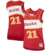 Dominique Wilkins Atlanta Hawks Dashing Women's Hardwood Classics Swingman Jersey Red