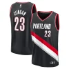Donovan Clingan Portland Trail Blazers 2024 NBA Draft Fast Break Player Jersey Icon Edition Black Tendance