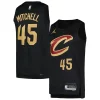 Donovan Mitchell Cleveland Cavaliers Jordan Brand Swingman Player Jersey Statement Edition Sophistiqué Black