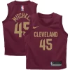 Donovan Mitchell Cleveland Cavaliers Nike Toddler Swingman Captivant Player Jersey Icon Edition Wine