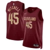Donovan Mitchell Cleveland Cavaliers Nike Unisex Swingman Notable Jersey Icon Edition Wine/White