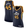 Donovan Mitchell Distingué Utah Jazz Nike Women's Swingman Jersey Icon Edition Navy