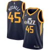 Donovan Mitchell Utah Jazz Nike 2020/21 Distingué Swingman Jersey Navy Icon Edition