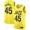 Donovan Mitchell Utah Jazz Nike Unisex Swingman Tendance Jersey Icon Edition Gold