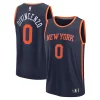 Donte DiVincenzo New York Knicks Fast Break Replica Player Jersey Statement Edition Moderne Navy
