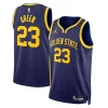 Draymond Green Golden State Warriors Jordan Brand Haut de gamme Unisex Swingman Jersey Statement Edition Navy