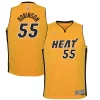 Duncan Robinson Miami Heat Nike Youth 2020/21 Swingman Player Exceptionnel Jersey Trophy Gold Earned Edition