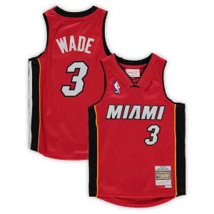 Dwyane Commémoratif Wade Miami Heat Preschool 2005 06 Hardwood Classics Player Jersey Red