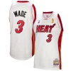 Dwyane Wade Commémoratif Miami Heat 2005 06 Authentic Player Jersey White