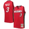 Dwyane Wade Miami Heat Big & Tall Hardwood Classics 2005/06 Swingman Jersey Unique Red