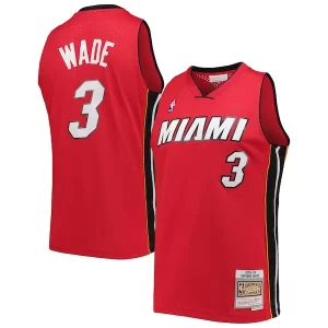 Dwyane Wade Miami Heat Big & Tall Hardwood Classics 2005/06 Swingman Jersey Unique Red