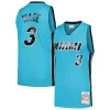 Dwyane Wade Miami Heat Hardwood Classics Bold 2005/06 Tropical Swingman Jersey Blue