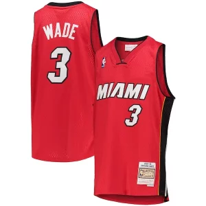 Dwyane Wade Miami Heat Youth 2005/06 Uniques Hardwood Classics Swingman Jersey Red