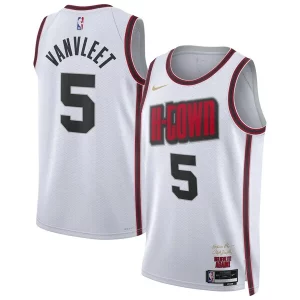 Fred Unique VanVleet Houston Rockets Nike Unisex 2024/25 Swingman Player Jersey City Edition White