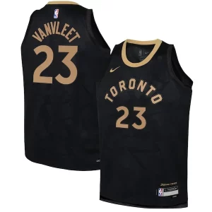 Fred VanVleet Toronto Raptors Nike Youth 2022/23 Swingman Jersey City Dashing Edition Black