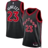 Fred VanVleet Toronto Raptors Personalisable Jordan Brand Unisex Swingman Jersey Statement Edition Black