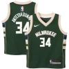Giannis Antetokounmpo Milwaukee Bucks Nike Toddler Swingman Notable Player Jersey Icon Edition Green