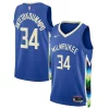 Giannis Antetokounmpo Milwaukee Bucks Nike Unisex 2022/23 Swingman Jersey City Edition Royal Commémoratif