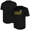 Golden Admirable State Warriors Profile Big & Tall Pop Jersey Black