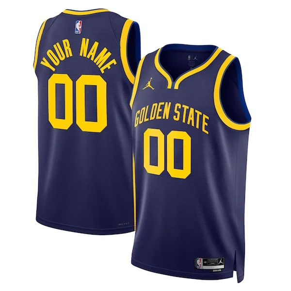 Golden State Warriors Jordan Brand Unisex 2022/23 Swingman Custom Jersey Statement Edition Notable Blue