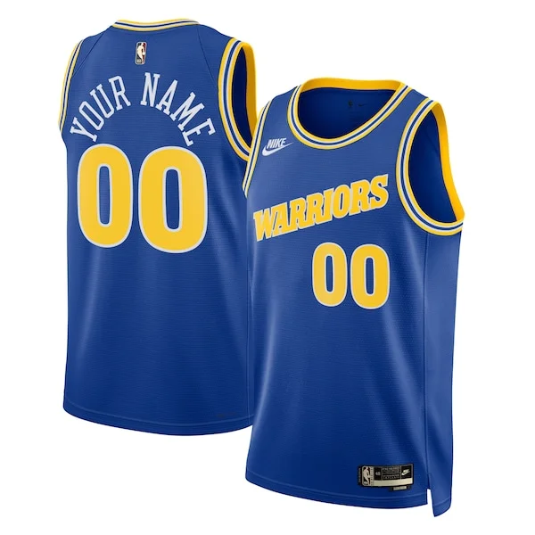 Golden State Warriors Nike Unisex 2022/23 Custom Swingman Jersey Commémoratif Classic Edition Blue