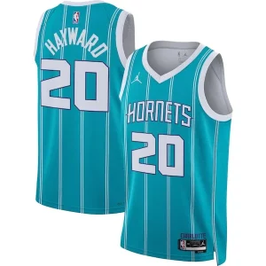 Gordon Hayward Charlotte Hornets Jordan Brand Gracieux Unisex Swingman Jersey Icon Edition Teal