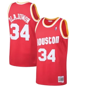 Hakeem Gracieux Olajuwon Houston Rockets 1993/94 Hardwood Classics Swingman Jersey Red
