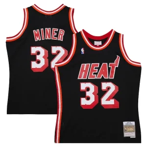 Harold Miner Miami Heat 1992/93 Hardwood Classics Swingman Throwback Incontournable Jersey Black