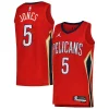 Herbert Jones Distingué New Orleans Pelicans Jordan Brand Unisex Swingman Jersey Statement Edition Red