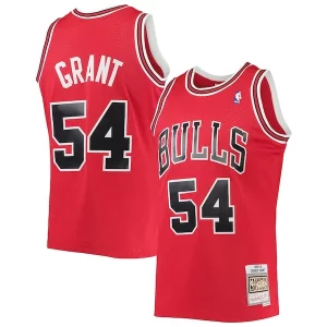 Horace Grant Chicago Bulls 1990/91 Throwback Dark Swingman Jersey Red Vibrant