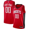 Houston Rockets Nike Custom Swingman Jersey Icon Edition Exquisite Red