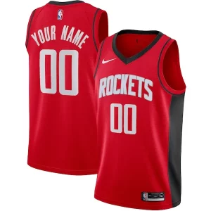 Houston Rockets Nike Haut de gamme Custom Swingman Jersey Icon Edition Red
