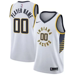 Indiana Pacers Nike Éclatant 2020/21 Swingman Custom Jersey Association Edition White