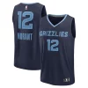 Ja Morant Memphis Distingué Grizzlies Fast Break Replica Player Jersey Icon Edition Navy