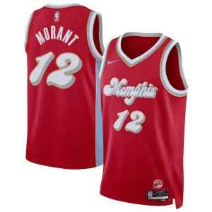 Ja Morant Memphis Grizzlies Nike Admirable Unisex 2024/25 Swingman Player Jersey City Edition Red
