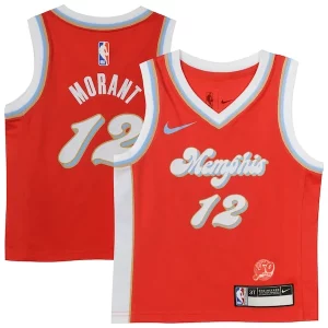 Ja Morant Memphis Grizzlies Nike Toddler 2024/25 Swingman Notable Player Jersey City Edition Red