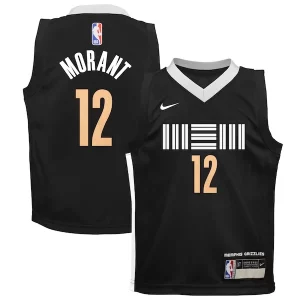 Ja Morant Memphis Grizzlies Nike Toddler Incontournable Swingman Replica Jersey City Edition Black