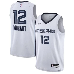 Ja Morant Memphis Grizzlies Splendide Nike Youth Swingman Jersey Association Edition White