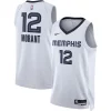Ja Superbe Morant Memphis Grizzlies Nike Unisex Swingman Jersey Association Edition White/Navy