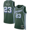 Jaden Ivey Detroit Pistons Nike Bold 2022/23 Swingman Jersey City Edition Green